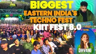 BIGGEST EASTERN INDIA'S  CULTURAL FEST KIIT UNIVERSITY FEST 8.0 2025