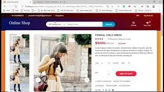 Online Shopping IN PHP, CSS, JavaScript, AND MYSQL