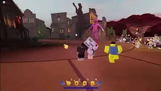 Lil Nas X T-Posing at Roblox concert
