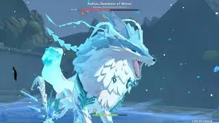 How to kill Lupus Boreas Dominator of Wolves in Genshin Impact F2P