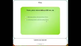 Fotosyntéza, část 14: Kvíz