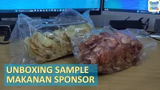 Unboxing Sample Keripik Dari Sponsor Makanan