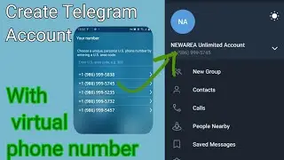 How To Create Telegram Account Without Phone Number In 2022 | US Number