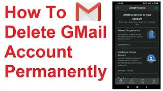 How to delete Gmail Account Permanently