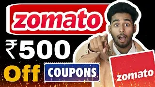 Zomato Coupon Code Today 🔥 Latest Offers ₹100–₹500 OFF 🍔 Free Delivery Deals 🚀