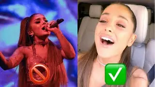 Ariana Grande slaying high notes without a microphone!🎤🚫❤️