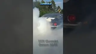 '70 Camaro RS/SS 396 V8 Burning Rubber!!  #musclecars #burnouts #americanmuscle #jamboolio#shorts