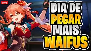 🔴 LIVE FARMANDO MATERIAIS DE TALENTOS DA FURINA + TENTANDO PEGAR MAIS WAIFUS NO STAR RAIL