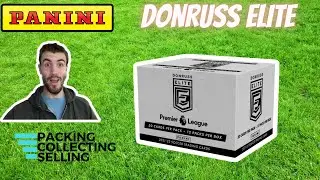 I OPENED A BOX OF PANINI DONRUSS ELITE PREMIER LEAGUE 21/22 CARDS - FULL STREAM REPLAY