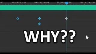 Premiere Pro 2015.3 has TERRIBLE shortcuts for keyframes. Here's why.
