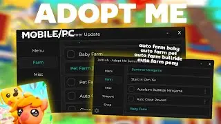[NEW] 🎠🎡 ADOPT ME AUTOFARM 🔥OP SCRIPT🔥 ON MOBILE/PC 2024‼️