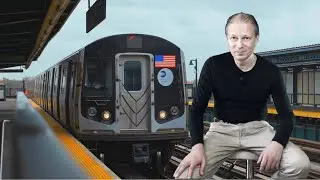 Нью-Йоркское метро (Ехали по улице трамваи)🚊Чистяков про жизнь в США