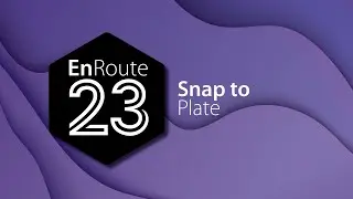 EnRoute 23 New Feature - Snap to Plate