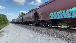 X-MONPEI with a friendly crew at Everton, MO