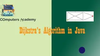 Dijkstra's Algorithm in Java ජාවා පාවිච්චි කරලා කෙටිම  මග සරලව  ගොඩනගමු.| Computers Academy
