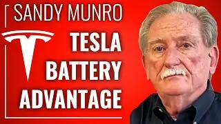 SANDY MUNRO on Tesla's Battery Tech Domination