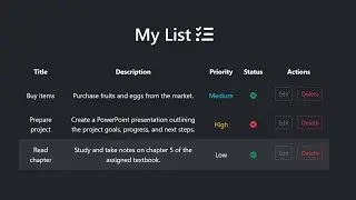 Todo list in 200 Seconds