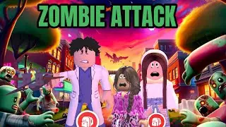 ZOMBIE ATTACK | A Roblox Adopt Me Horror Movie/ Roleplay