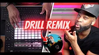 THIS 808 PATTERN IS INSANE!!! I MADE A CRAZY DRILL REMIX!!!