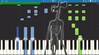 The Legend Of Siren Head - Piano Tutorial - CG5