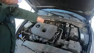 Уровень масла Хендай Соната DN8 .  29часов 37 минут в пути,2340 километров Hyundai Sonata 2020