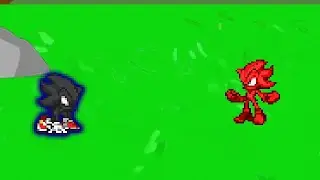 Dark sonic vs chaos shadow