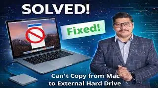 SOLVED How To Copy/Transfer Files To External HDD/PenDrive In MacBook Can't Transfer Files From Mac