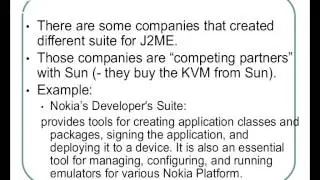 Java Platform, Micro Edition J2ME Introduction tutorial for Beginners