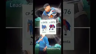 Zacian & Zamazenta Destroy Leader Cliff Badly in #pokemongo