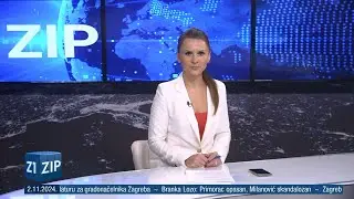 ZIP 02.11.2024 Središnje vijesti Z1 Televizije