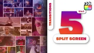 Master Multiscreen Transitions With These 5 Split Screen Final Cut Pro Templates! | Tutorial