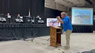 Andy Mele speaks at Mosaic workshop jan 31 2023 on radiation