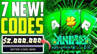 ⚠️UPDATE CODES⚠️ANIME ROULETTE CODES - WORKING CODES FOR ANIME ROULETTE IN 2024