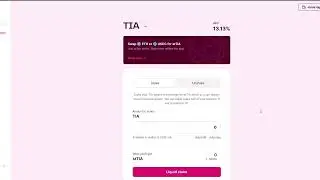 How to Stake TIA on Stride Liquidstake Airdrop