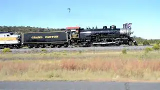Pacing Grand Canyon Railway 4960 Steam Locomotive