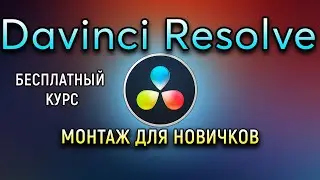 Davinci Resolve Монтаж Для Новичков Курс Давинчи Резолв