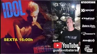 REBEL YELL - BILLY IDOL -  DRUM COVER