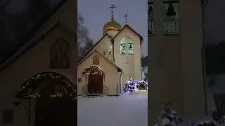 Храм Святителя Тихона, Патриарха Всероссийского, в Московском. Крещенское богослужение.