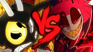 Diabo (Cuphead) VS. Alastor {Duelo de Mutantes} Feat. AdamPrødS