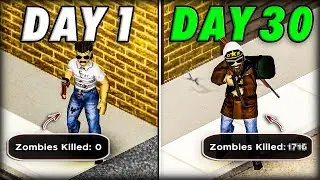 I Wiped Out EVERY Zombie in Hollywood | Project Zomboid Studio Challenge | SUPERCUT