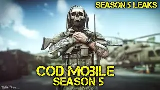 COD MOBILE SEASON 5 BATTLE PASS LEAKS 2022 | COD MOBILE SEASON 5 NEW CHARACTERS LEAKS 2022 S5 CODM