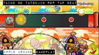 Taiko no Tatsujin Pop Tap Beat - Apple Arcade - Gameplay