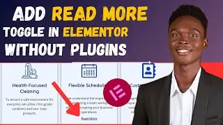 How to Add Read More Toggle in Elementor | Expand/Collapse Text Without Plugins 