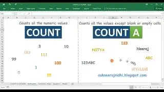 Count vs Counta Function