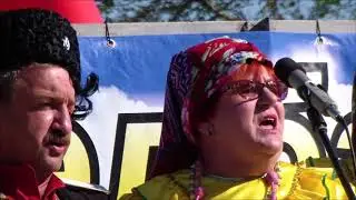 Ой, бида, подружэнькы. Челбасский народный фольклорный хор. 2017. Видео - Николай Черногорец.
