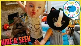 HIDE AND SEEK! With Izzy's Toy Time! House Tour and Face Reveal!