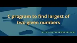 Check Whether number1 is greater or lesser or equal to number2 using C Language in VS Code #codethew
