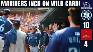 Mariners Win the series and inch closer to the Wild Card!