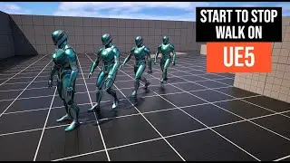 Start to Walk and Stop with Root Motion on UE5 - Tutorial