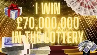 I Win £70,000,000 WINNING THE LOTTERY UK MANIFEST THE BIG JACKPOT